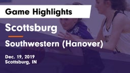 Scottsburg  vs Southwestern  (Hanover) Game Highlights - Dec. 19, 2019