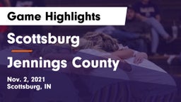 Scottsburg  vs Jennings County  Game Highlights - Nov. 2, 2021