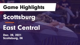 Scottsburg  vs East Central  Game Highlights - Dec. 28, 2021