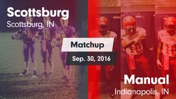 Matchup: Scottsburg High vs. Manual  2016