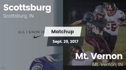Matchup: Scottsburg High vs. Mt. Vernon  2017