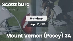 Matchup: Scottsburg High vs. Mount Vernon (Posey) 3A 2018