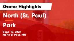 North (St. Paul)  vs Park  Game Highlights - Sept. 10, 2022