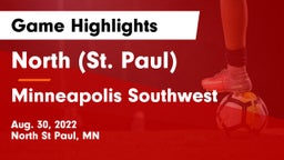 North (St. Paul)  vs Minneapolis Southwest  Game Highlights - Aug. 30, 2022