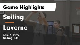 Seiling  vs Laverne  Game Highlights - Jan. 3, 2022