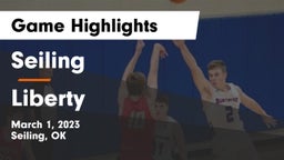 Seiling  vs Liberty Game Highlights - March 1, 2023