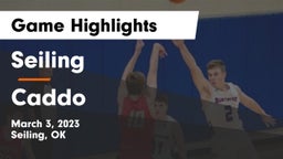 Seiling  vs Caddo  Game Highlights - March 3, 2023