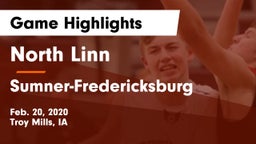 North Linn  vs Sumner-Fredericksburg Game Highlights - Feb. 20, 2020