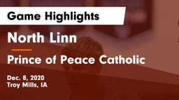 North Linn  vs Prince of Peace Catholic  Game Highlights - Dec. 8, 2020