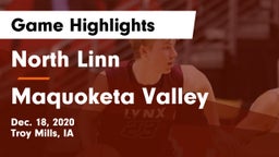 North Linn  vs Maquoketa Valley  Game Highlights - Dec. 18, 2020