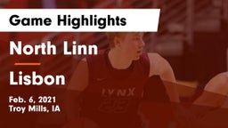 North Linn  vs Lisbon  Game Highlights - Feb. 6, 2021