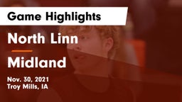 North Linn  vs Midland  Game Highlights - Nov. 30, 2021