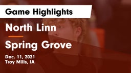 North Linn  vs Spring Grove  Game Highlights - Dec. 11, 2021