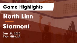 North Linn  vs Starmont  Game Highlights - Jan. 24, 2020
