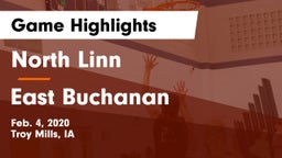 North Linn  vs East Buchanan  Game Highlights - Feb. 4, 2020