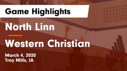 North Linn  vs Western Christian Game Highlights - March 4, 2020