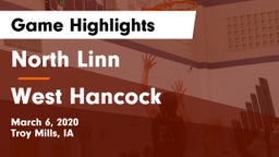 North Linn  vs West Hancock  Game Highlights - March 6, 2020
