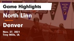 North Linn  vs Denver  Game Highlights - Nov. 27, 2021