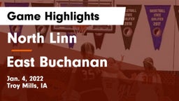 North Linn  vs East Buchanan  Game Highlights - Jan. 4, 2022