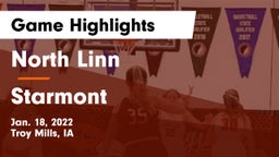 North Linn  vs Starmont  Game Highlights - Jan. 18, 2022