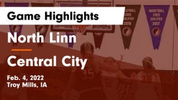 North Linn  vs Central City  Game Highlights - Feb. 4, 2022