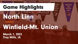 North Linn  vs Winfield-Mt. Union Game Highlights - March 1, 2023