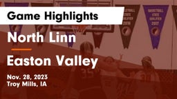 North Linn  vs Easton Valley  Game Highlights - Nov. 28, 2023