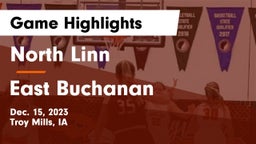 North Linn  vs East Buchanan  Game Highlights - Dec. 15, 2023