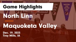 North Linn  vs Maquoketa Valley  Game Highlights - Dec. 19, 2023