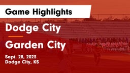 Dodge City  vs Garden City  Game Highlights - Sept. 28, 2023