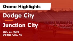 Dodge City  vs Junction City  Game Highlights - Oct. 23, 2023