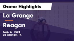 La Grange  vs Reagan  Game Highlights - Aug. 27, 2021
