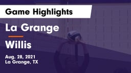 La Grange  vs Willis  Game Highlights - Aug. 28, 2021