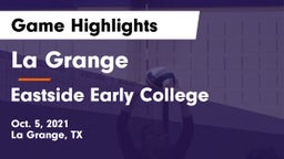 La Grange  vs Eastside Early College  Game Highlights - Oct. 5, 2021