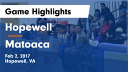 Hopewell  vs Matoaca Game Highlights - Feb 2, 2017