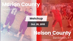 Matchup: Marion County High vs. Nelson County  2018