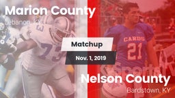 Matchup: Marion County High vs. Nelson County  2019