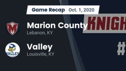 Recap: Marion County  vs. Valley  2020