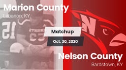 Matchup: Marion County High vs. Nelson County  2020