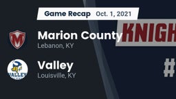 Recap: Marion County  vs. Valley  2021