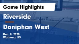 Riverside  vs Doniphan West  Game Highlights - Dec. 8, 2020