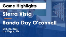 Sierra Vista  vs Sanda Day O'connell Game Highlights - Dec. 20, 2023