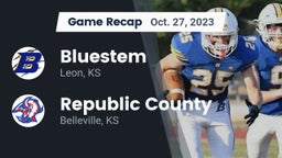 Recap: Bluestem  vs. Republic County  2023