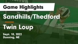 Sandhills/Thedford vs Twin Loup  Game Highlights - Sept. 10, 2022