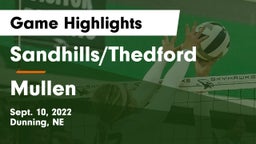 Sandhills/Thedford vs Mullen  Game Highlights - Sept. 10, 2022