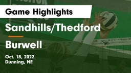 Sandhills/Thedford vs Burwell  Game Highlights - Oct. 18, 2022