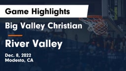 Big Valley Christian  vs River Valley Game Highlights - Dec. 8, 2022
