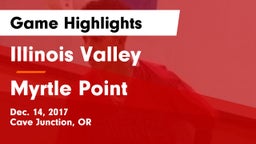 Illinois Valley  vs Myrtle Point Game Highlights - Dec. 14, 2017