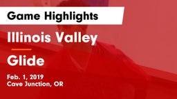 Illinois Valley  vs Glide  Game Highlights - Feb. 1, 2019