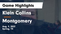 Klein Collins  vs Montgomery  Game Highlights - Aug. 9, 2022